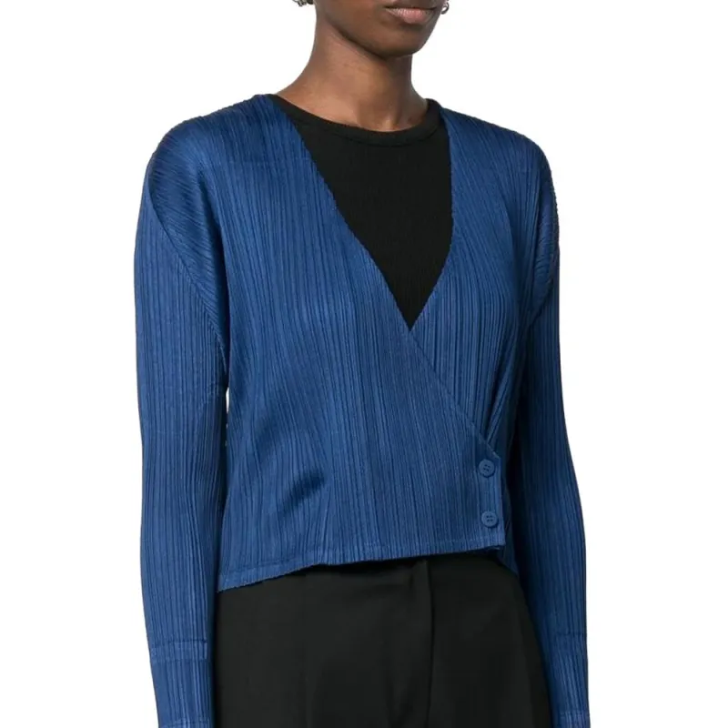 PLEATS PLEASE ISSEY MIYAKE Jackets Women's Blue-2
