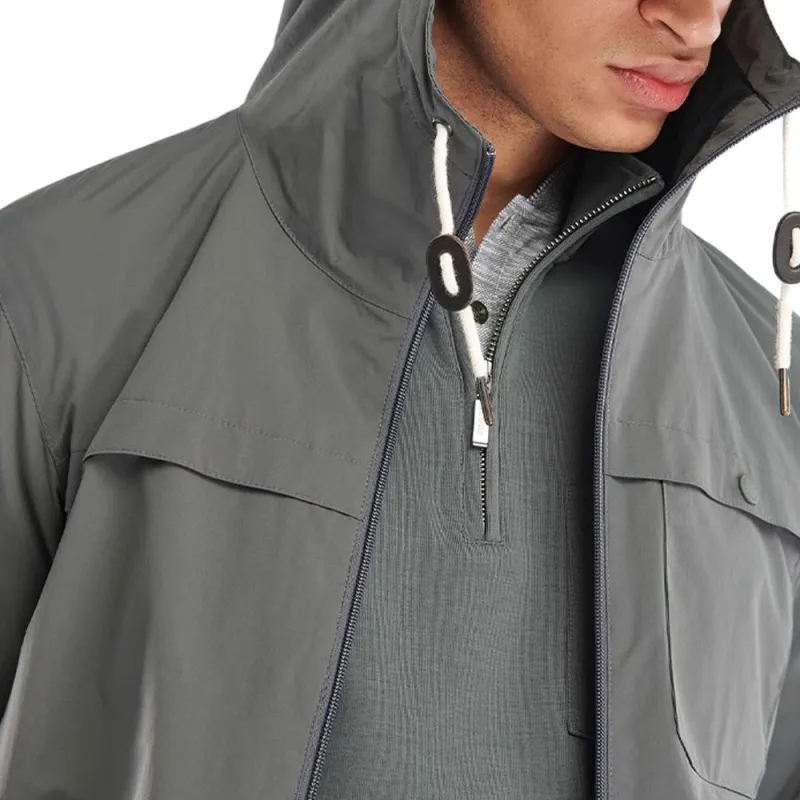 BARBOUR Jackets Men Charcoal Gray-4