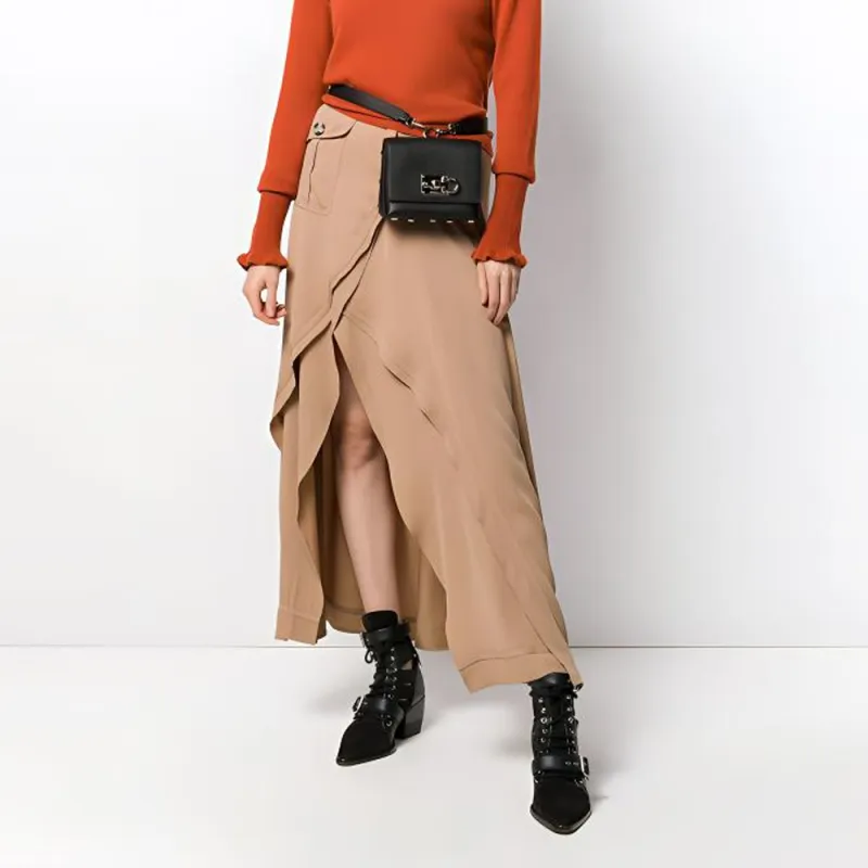 Chloe SS22 Sweater Women's Orange Red-4