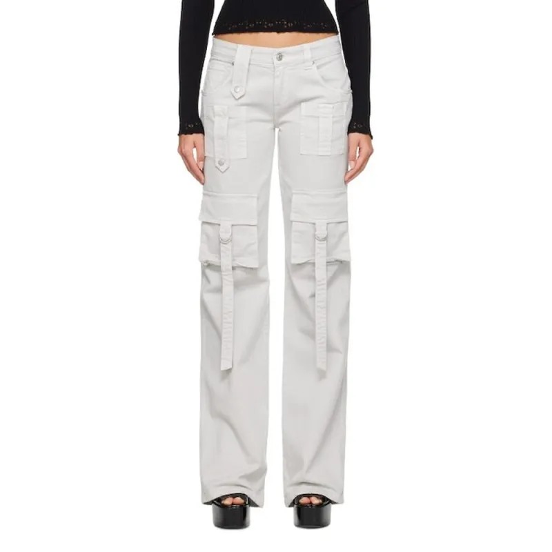 Blumarine Straight leg Cargo Jeans-2