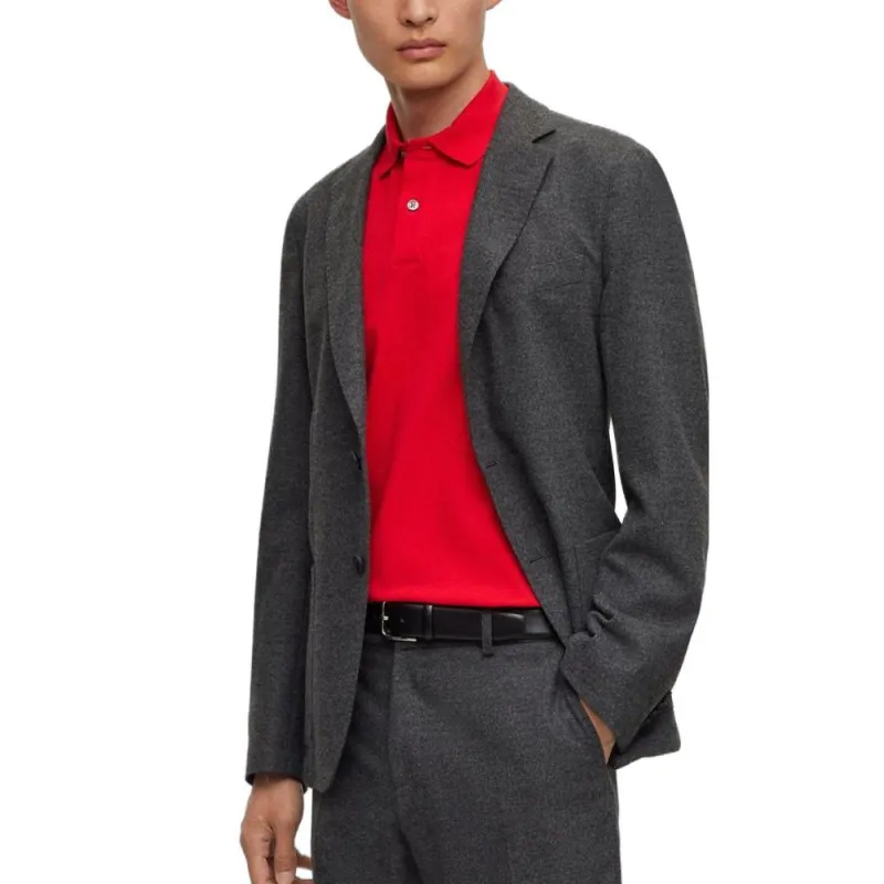 HUGO BOSS Polo Shirts Men Red-3