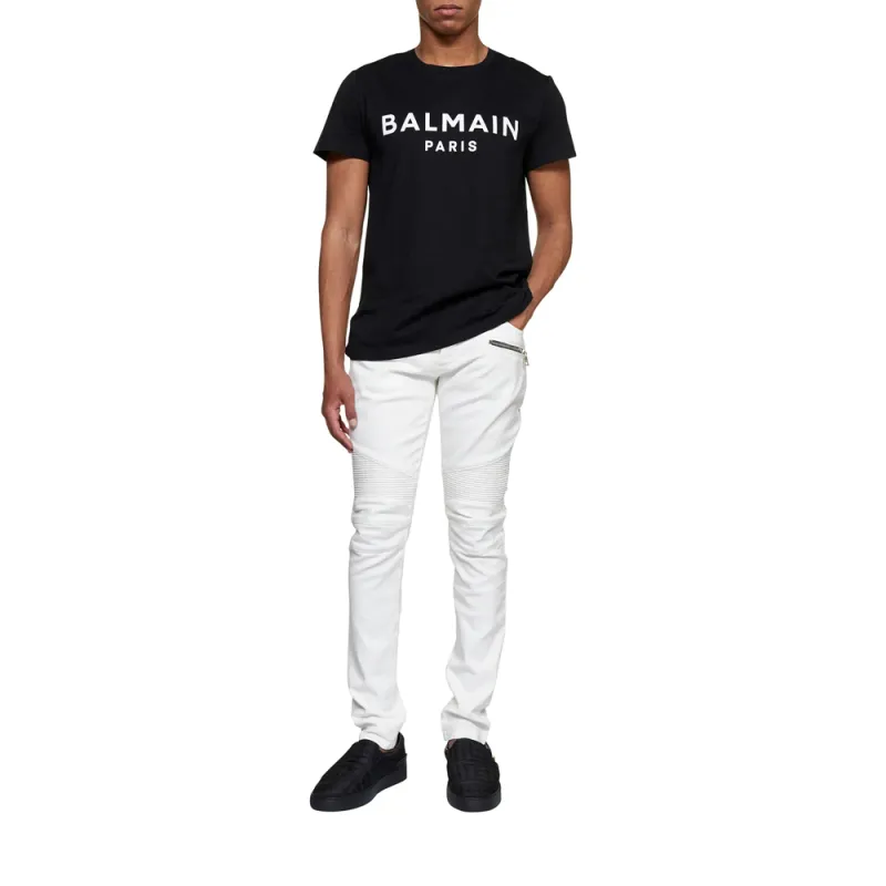 BALMAIN Jeans Men White-1