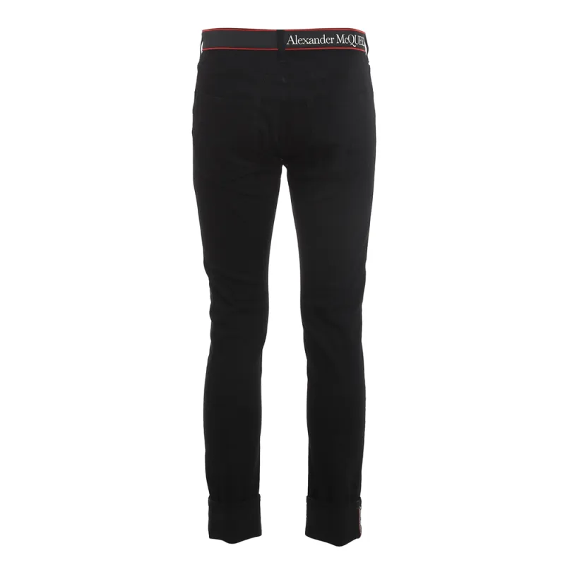 Alexander McQueen Jeans Men's Black-1