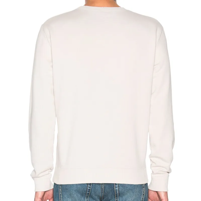 SAINT LAURENT Sweatshirts Men White-3