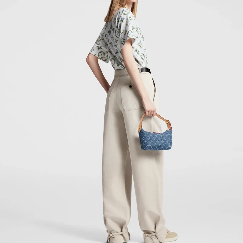 LOUIS VUITTON SS24 Casual Pants Women's Ecru-3