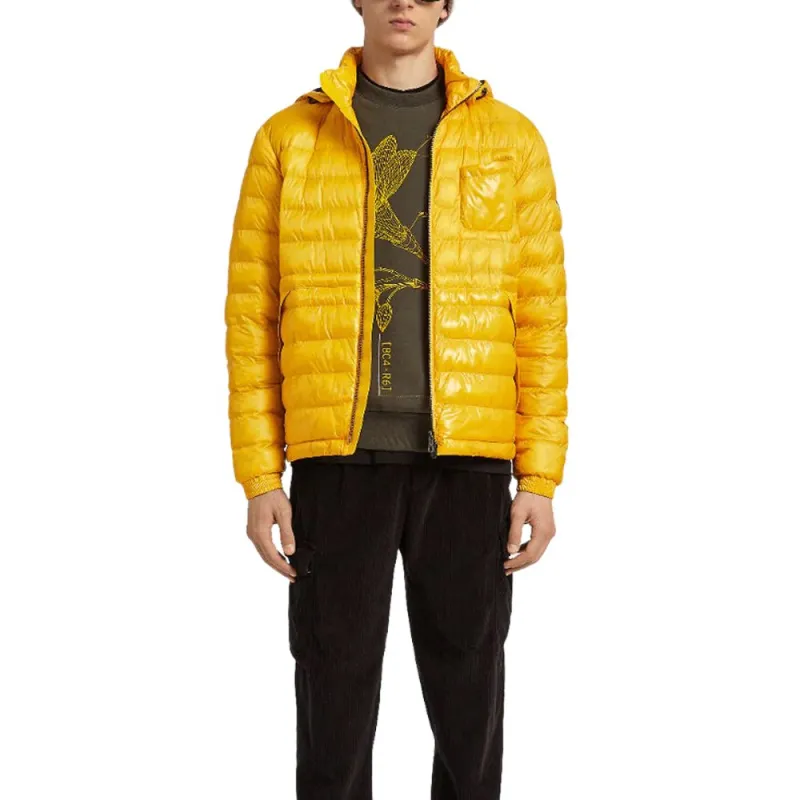 Zzegna Puffer Jackets Men Yellow-2