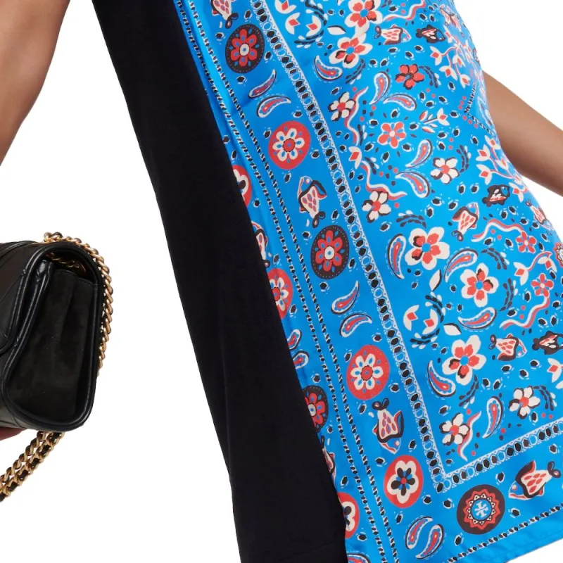 TORY BURCH Paisley print Short sleeved Minidress-4