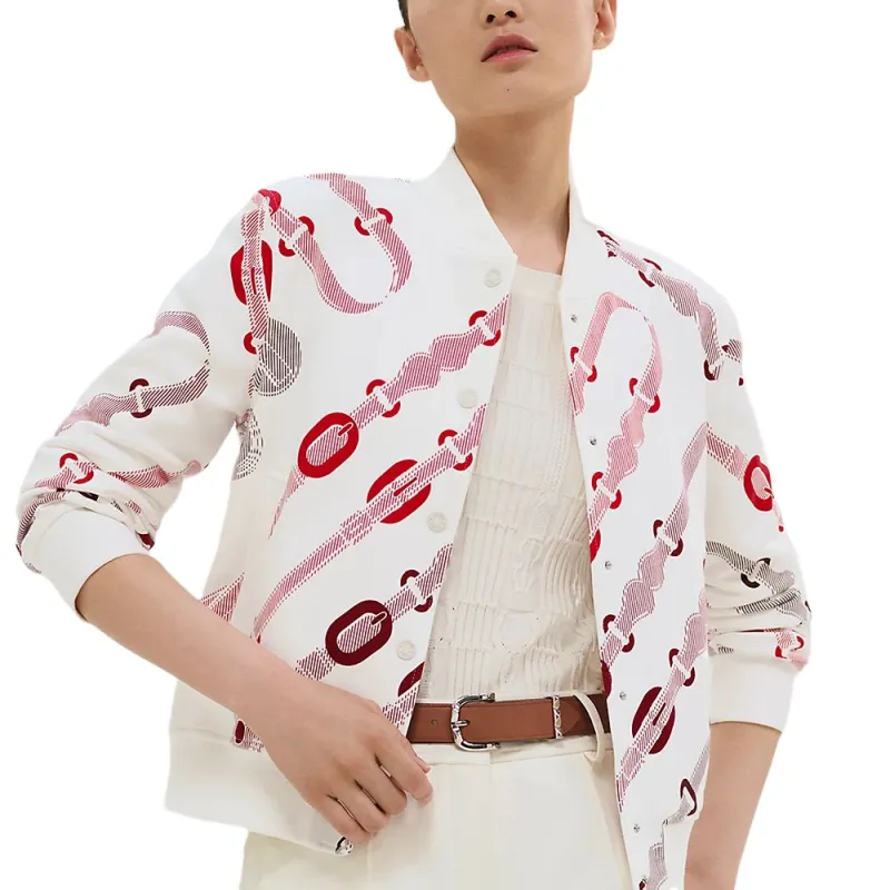 HERMES Jackets & Coats Women's Natural White-2