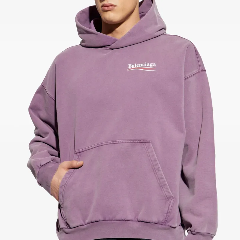 Balenciaga Political Campaign Medium Fit Hoodie-3