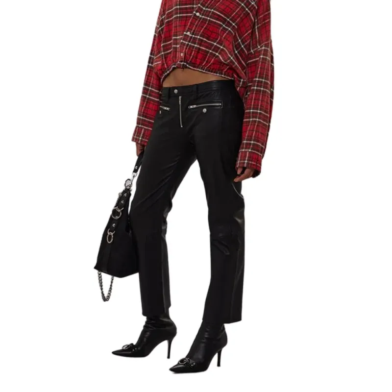 R13 Oversized Plaid Button Up Top-4