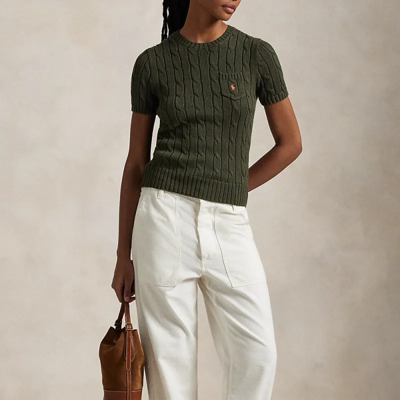 Polo Ralph Lauren Cable knit T shirt-4