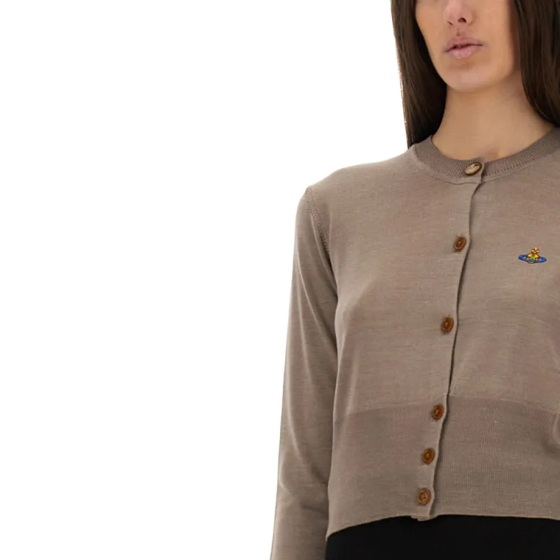 Vivienne Westwood Bea Knit Cropped Cardigan-5