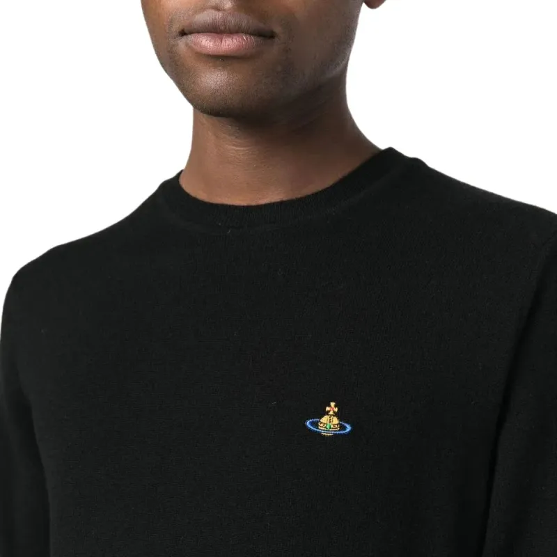 Vivienne Westwood Orb Embroidered Crewneck Jumper-5
