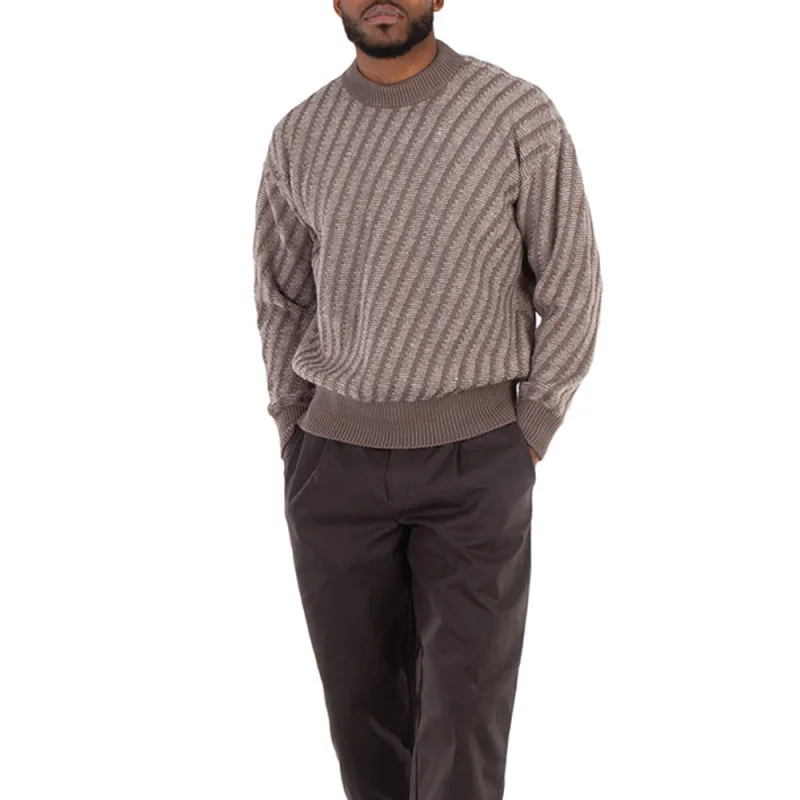 EMPORIO ARMANI Sweaters Men Light Brown-4