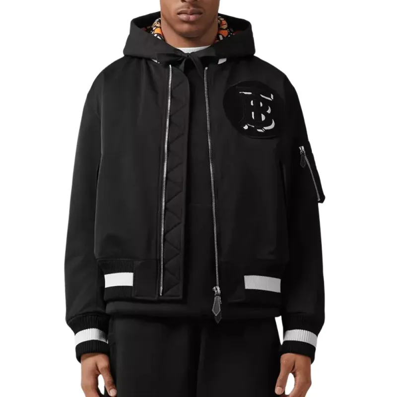Burberry FW22 Puffer Jacket Men's Black-2