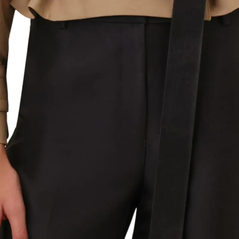 Zimmermann SS25 Casual Pants Women's Black-6