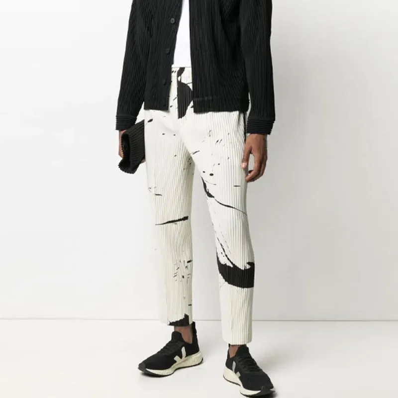 Homme Plissé Issey Miyake Shirts Men Black-4
