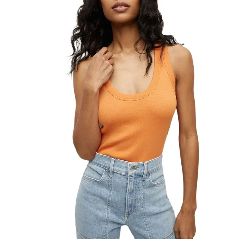 Veronica Beard Birke Fine-ribbed Tank Top-2