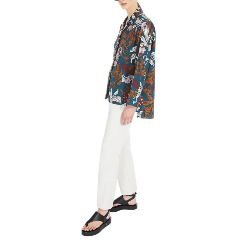 'S MAX MARA Shirt Women's Gray Blue-4