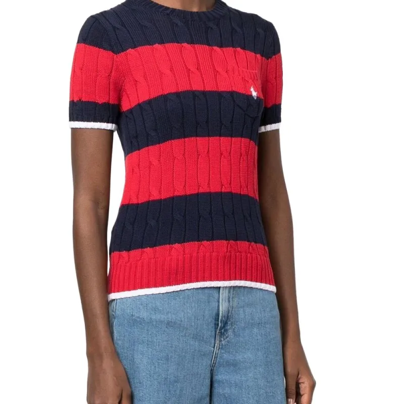 Polo Ralph Lauren SS23 Knitwear Women's Red-3