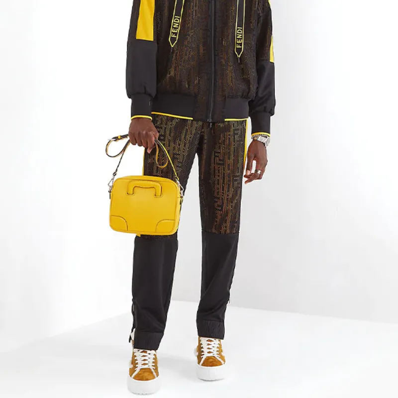 FENDI SS22 T-Shirt Men's Yellow-3