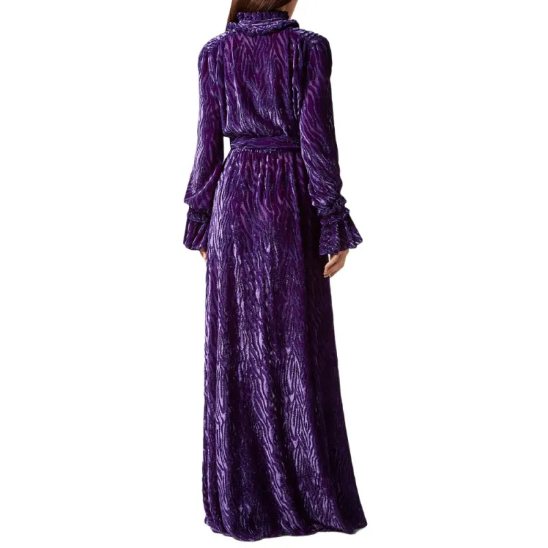 PHILIPP PLEIN Chiffon Gipsy Devoré effect Dress-2