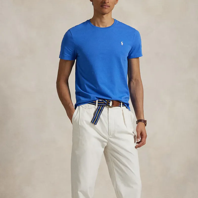 Polo Ralph Lauren Logo Embroidered Crewneck T Shirt-5