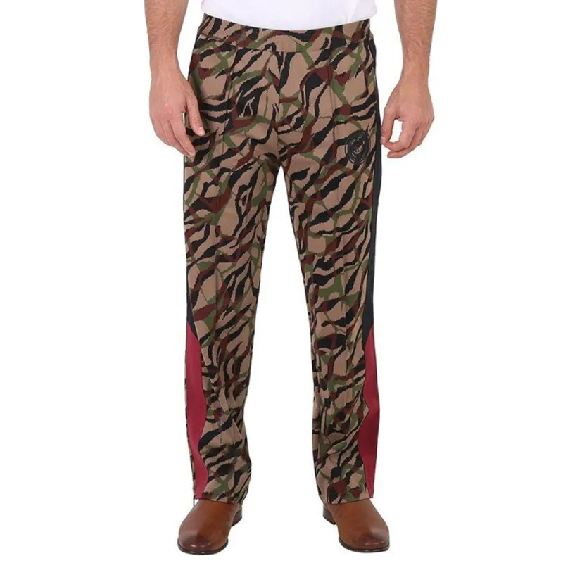 Roberto Cavalli Knitted Sports Pants Men's Multicolor-3