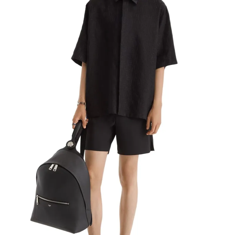 FENDI Shirts Men Black-3
