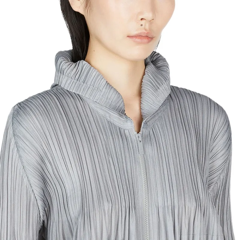 PLEATS PLEASE ISSEY MIYAKE SS23 Jackets & Coats Women's Gray-4