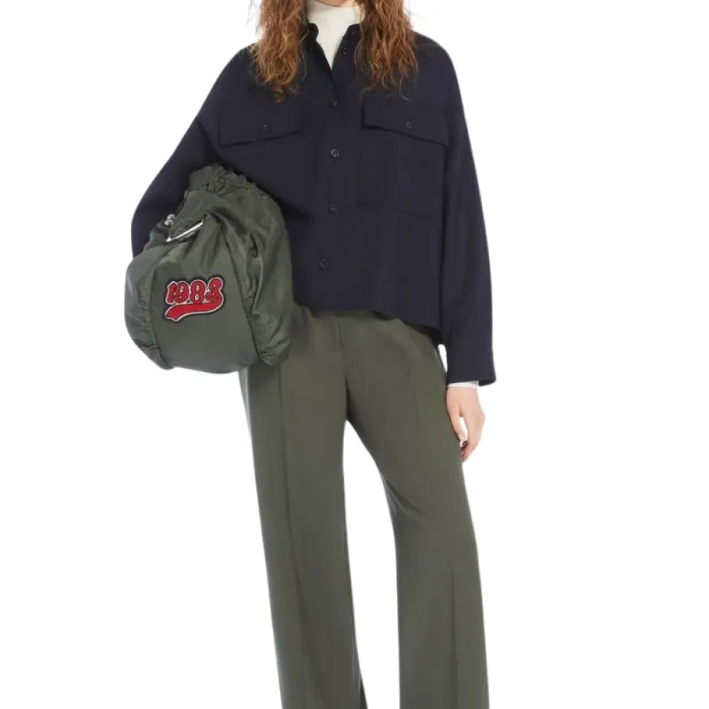 WEEKEND MaxMara Buttoned Long Sleeved Jacket-4