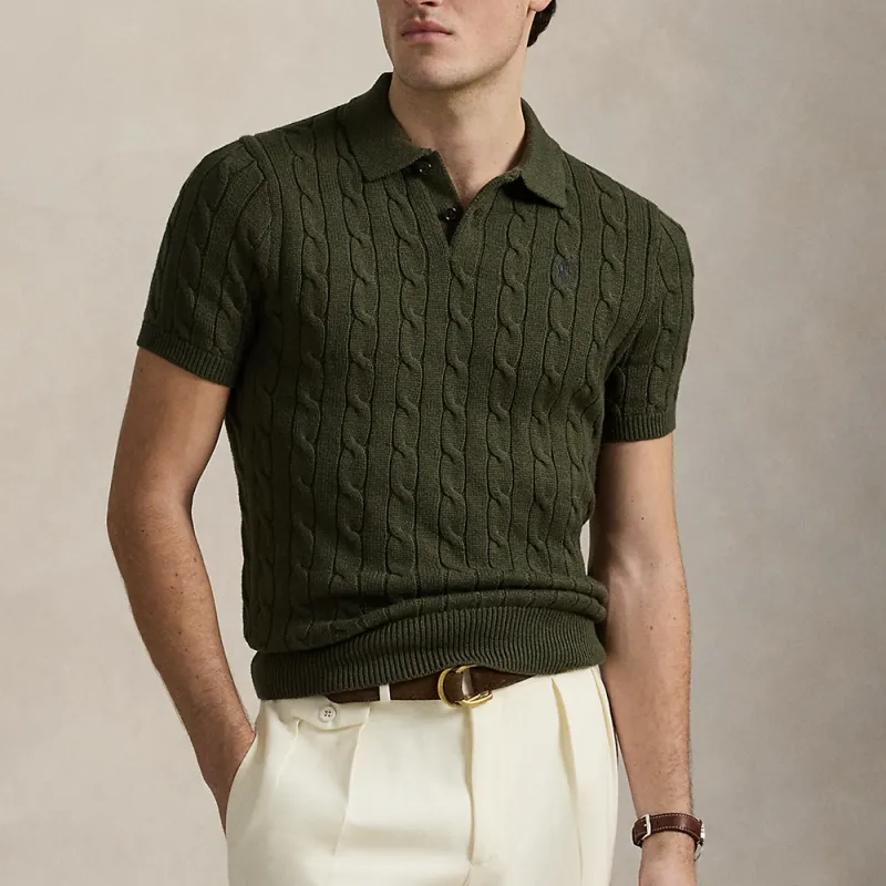 Polo Ralph Lauren SS25 Knitwear Men's High Mountain Green-2