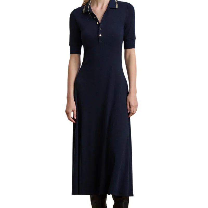 Polo Ralph Lauren Short Sleeved Polo Shirt Dress-4