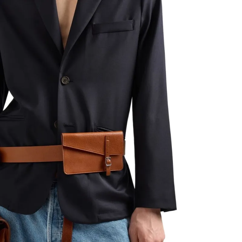 EMPORIO ARMANI Single breasted Jacket In A Lightweight Virgin wool Blend Twill-4