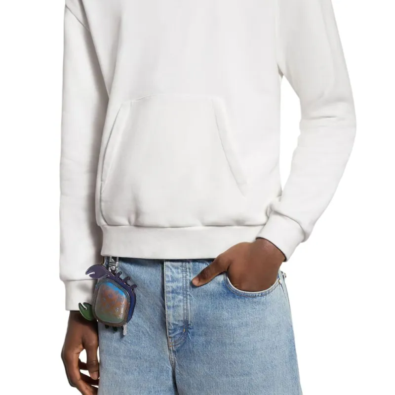 LOUIS VUITTON Lv Embossed Cotton Hoodie-3