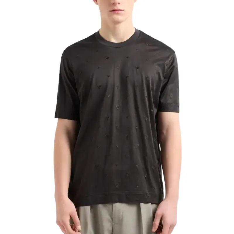 EMPORIO ARMANI Logo print T shirt-1