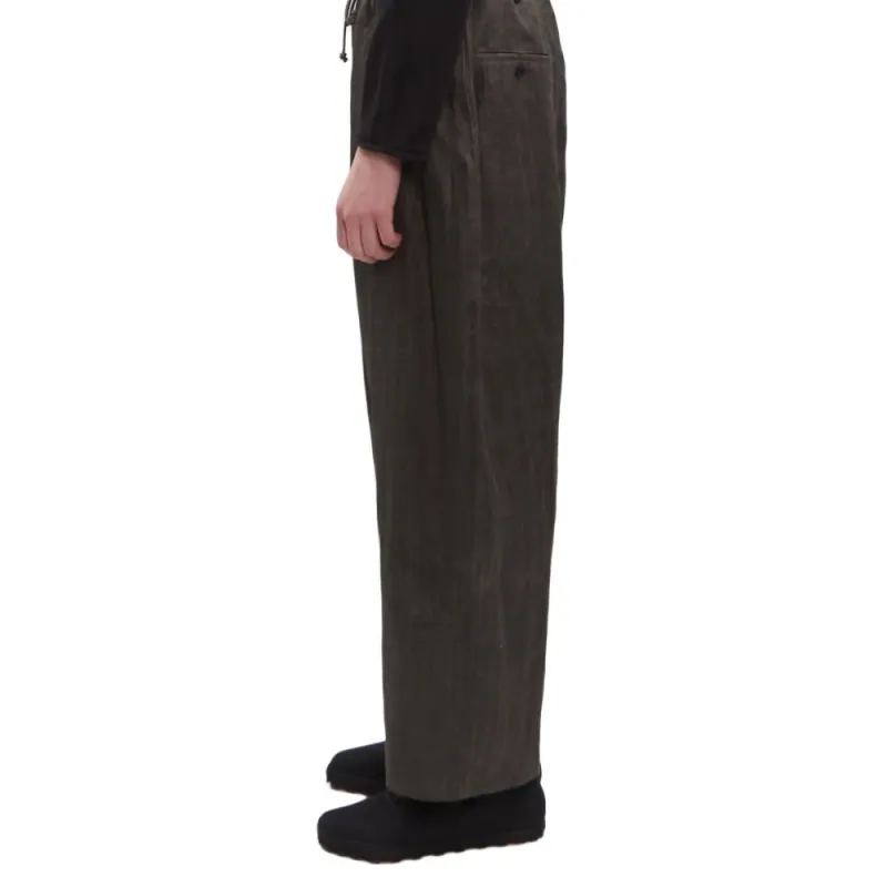 LA GARCONNE SS24 Casual Pants Men's Black-4