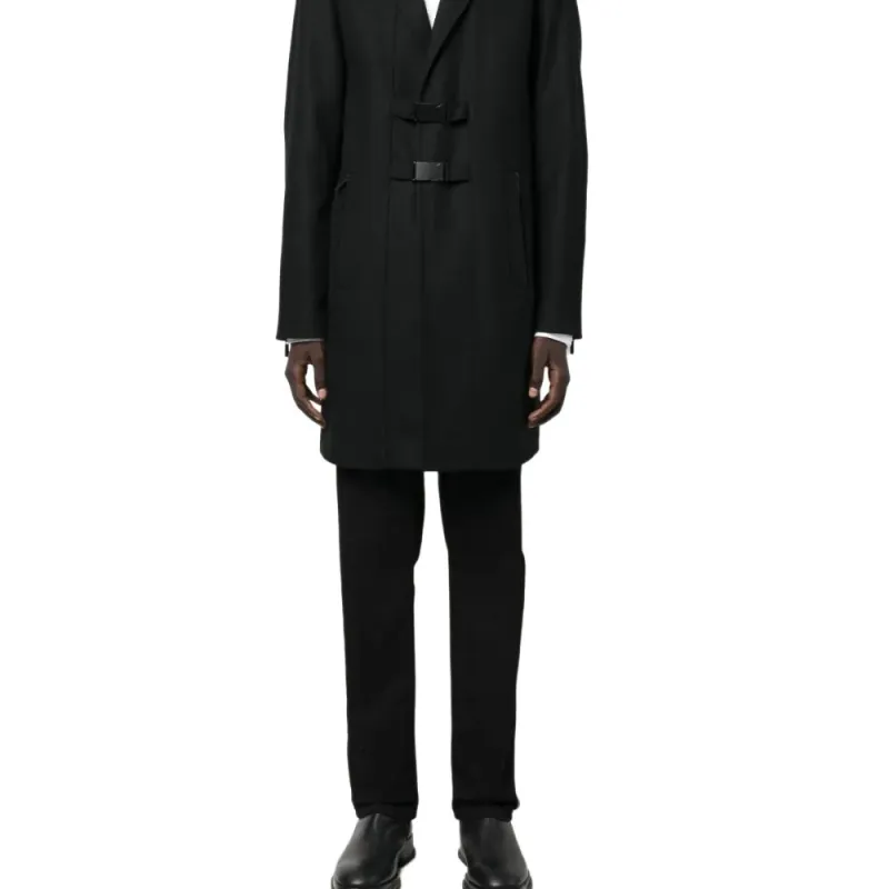 Karl Lagerfeld Peak lapels Wool blend Coat-4