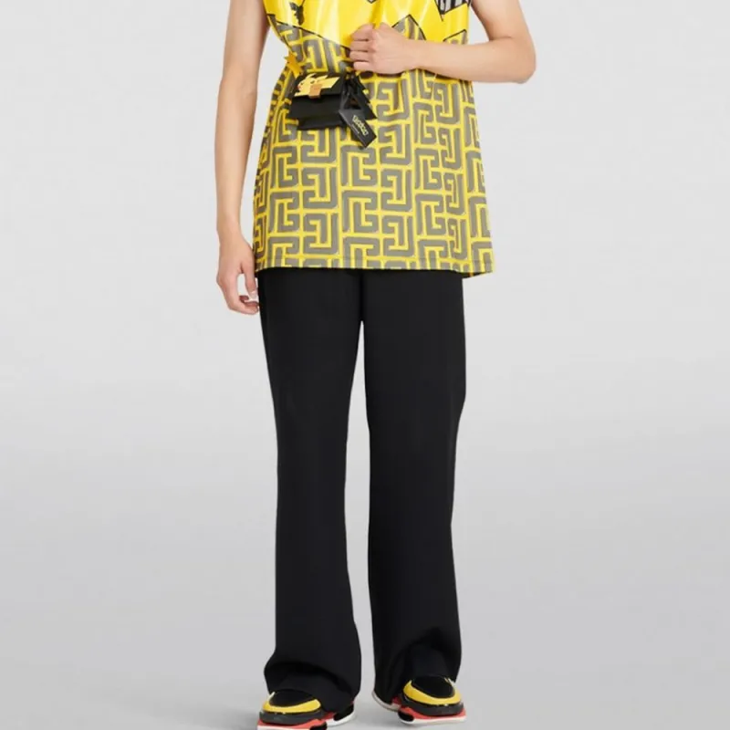 BALMAIN X Pokemon Oversized Print Cotton T shirt-4