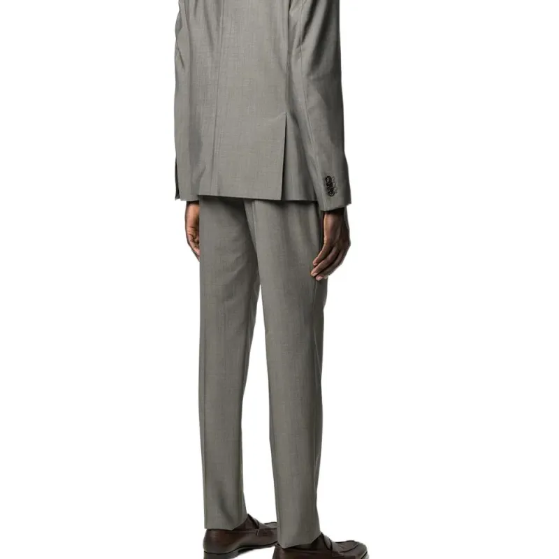 Ermenegildo Zegna Business Suits Men Gray-4