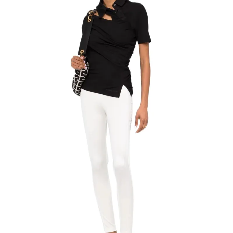 FENDI Leggings Women's White-3