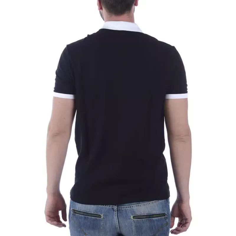 VERSACE COLLECTION Polo Shirt Men's Black-3