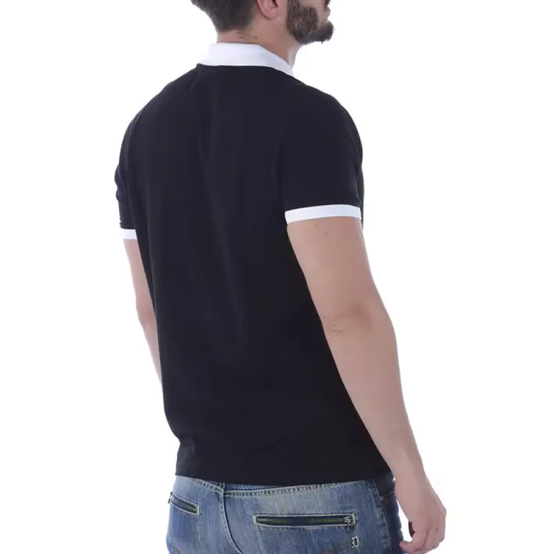 VERSACE COLLECTION Polo Shirt Men's Black-1