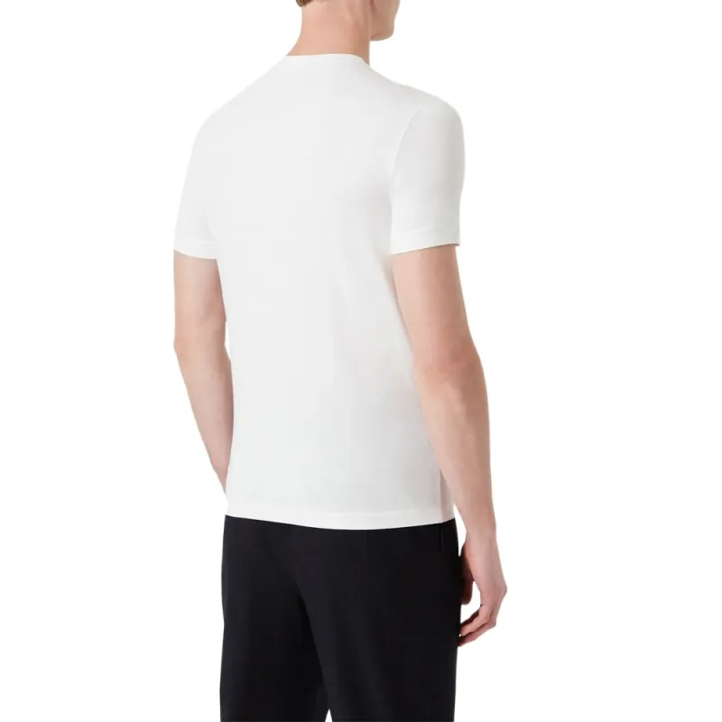 GIORGIO ARMANI Logo Printed Crewneck T Shirt-4