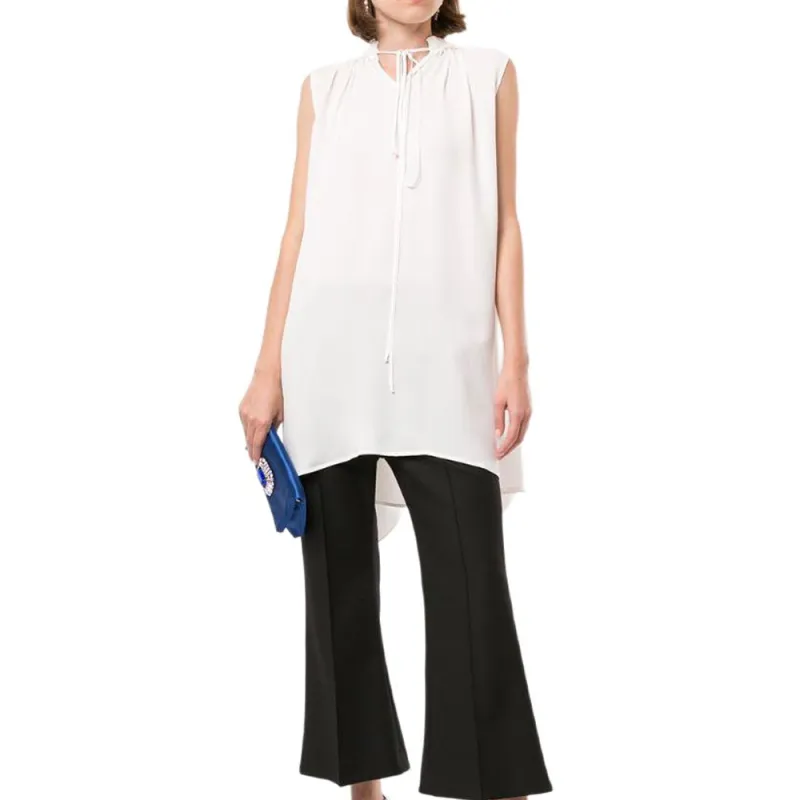 Dice Kayek Long Sleeveless Tunic Top-3