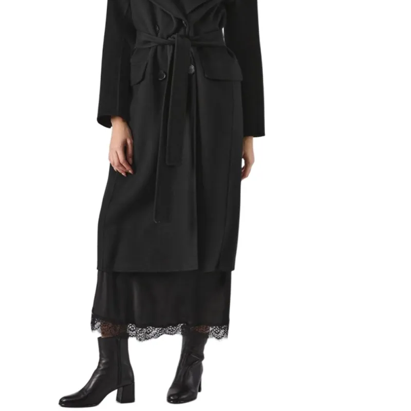 'S MAX MARA Coats Women's Black-4