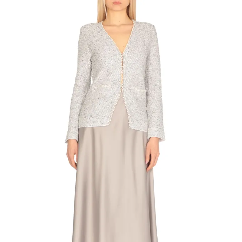 D.Exterior Business Suit Women's Gray-4