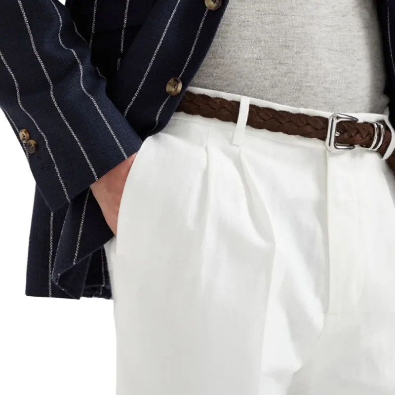 Brunello Cucinelli Pleated Trousers-4