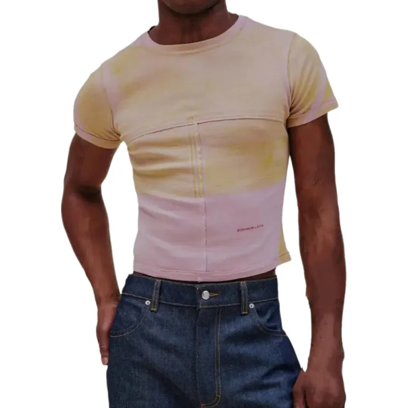 ECKHAUS LATTA T Shirt Unisex Blush Pink-1