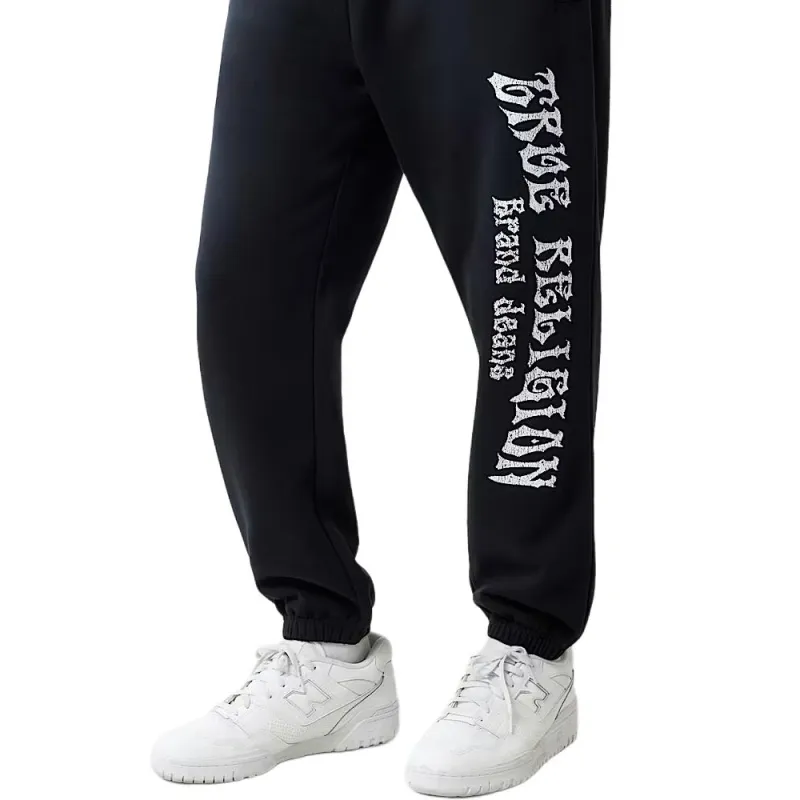 TRUE RELIGION Sports Pants Men's Black-3